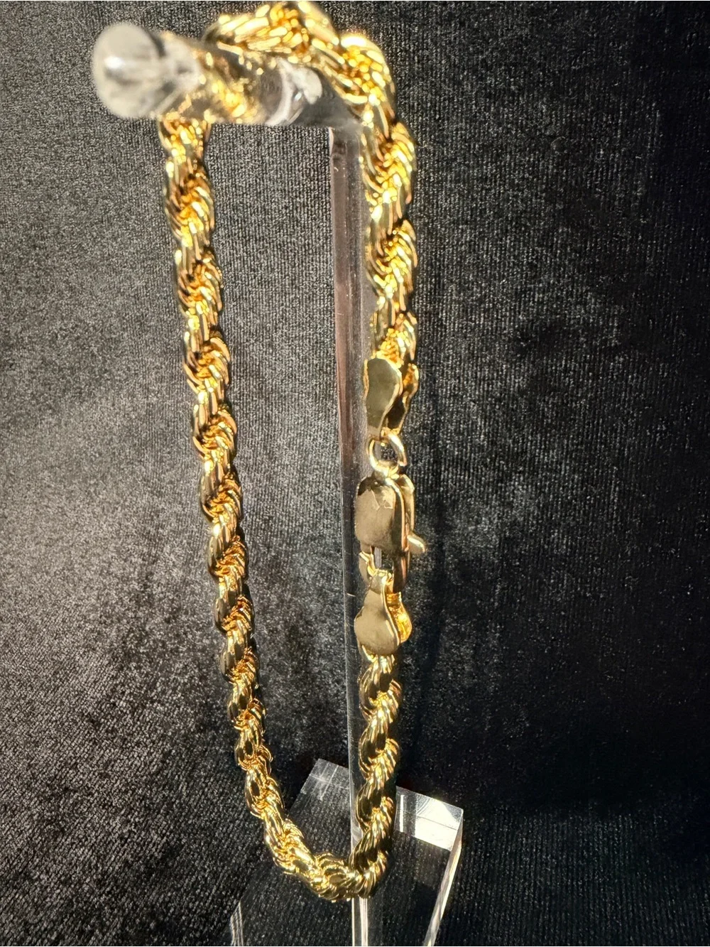 Rope Bracelet 9in 5MM 14K Stamped Gold Filled Brand New